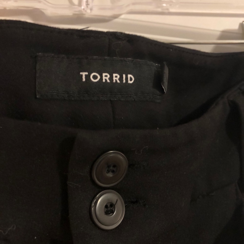 Torrid black dress pants